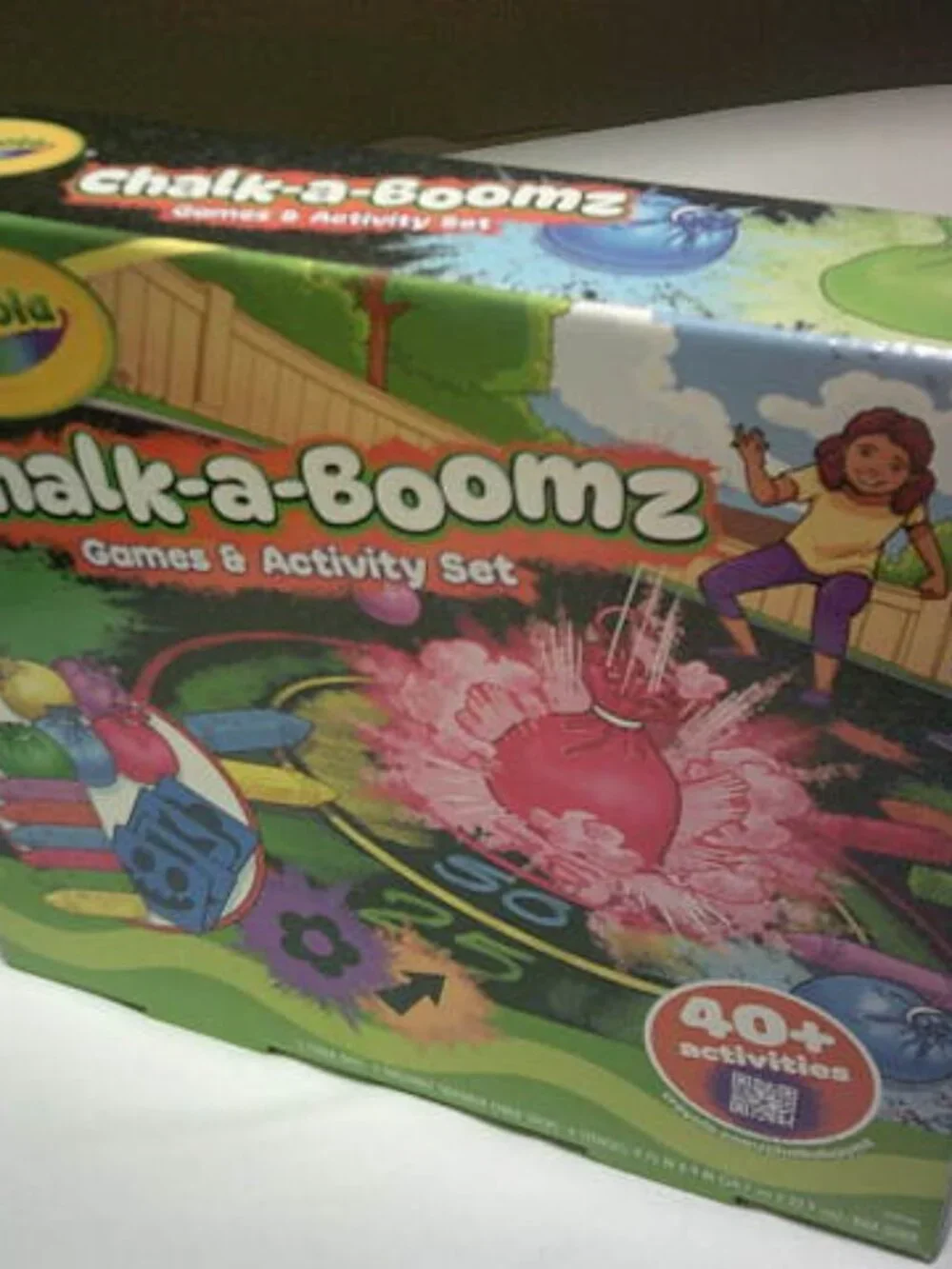 CRAYOLA CHALK-A-BOOMZ GAMES & ACTIVITY SET 40+ ACTIVITIES AGES 6+ CHRISTMAS 🎁